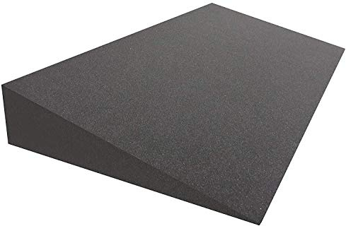 Dibapur® Coussin en Coin pour Matelas (Sans Housse) Cale de Matelas Élévation de Matelas Cale de Lit ((L 60 x P 45 x H 15 / 1cm))