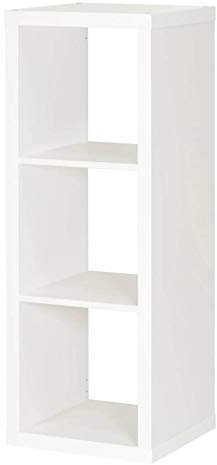 Ikea Kallax Regal, Bücherregal, Wandregal, Raumteiler in weiß (42 x 112 cm)