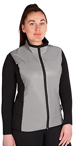 BTR Ladies Cut High Visibility Be Totally Reflective Silver High Viz Gilet - Classic Style