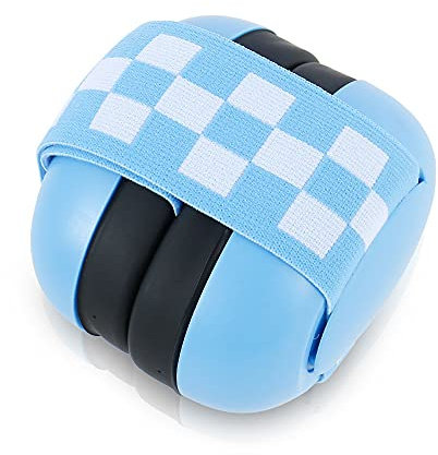 NA Cuffie Antirumore per Bambini,Cuffie Insonorizzanti Bimbo Portatile Bambino Antirumore Cuffie per Dormire,Studiare,Concerti,Festival Musicali,Aereo e Altro (blu)
