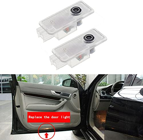 2 Stück LED-Türleuchte für P-eugeot Autolicht 308 408 508 RCZ 1007 3008 206 5008 Autodekorationszubehör