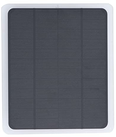 FOUF Chargeur de Batterie Solaire 20 W 12 V, Voiture avec Prise Allume-cigare, Pince Crocodile, Mainteneur étanche Portable pour Voiture, Bateau, Automob