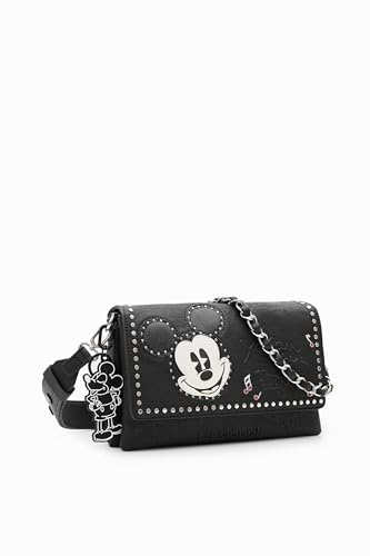 Desigual M Mickey Mouse Studs Crossbody Bag