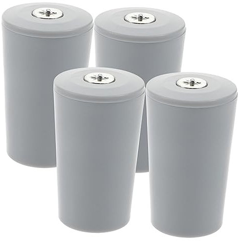 Amosfun 4 Pezzi Pistone per Zanzariera in Materiale Leggero e Resistente all Usura per Sostituzione e Riparazione di Tende Avvolgibili e Verticali Accessorio Funzionale
