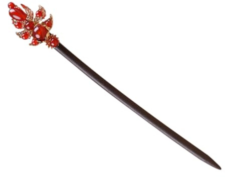 Générique Baguettes à Cheveux Bois Vintage Épingles Décoratives Chinoises Pour Chignon Accessoires Élégants Et Filles