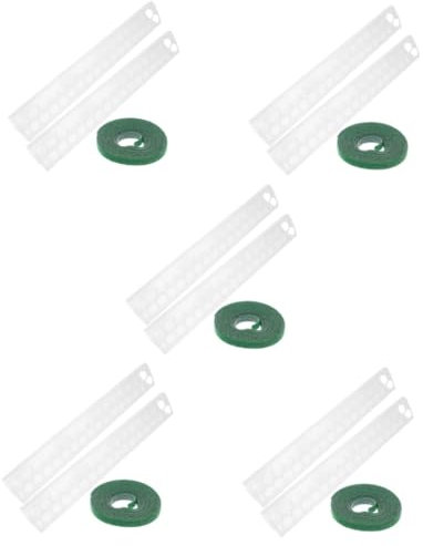 BESPORTBLE Lot De 5 Crochets en Plastique pour Poteaux De Mousse Support D'Extérieur pour Arbre Poteaux De Plantes en Perlite Attaches pour Treillis De Plantes Piquets De