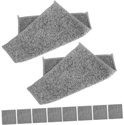 Garneck 10 Piezas paños de Cocina Toalla para Plato de Cocina Toalla para Fregar el baño fregador de Utensilios Trapos de Cocina Fibra de Bambu Light Grey