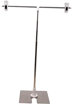 TOPBATHY Supporto Per Poster A Forma Di T Supporto Per Poster Regolabile Per Cartellone Pubblicitario Per Espositore Per Cavalletto Per