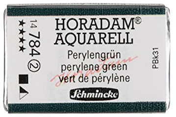 Schmincke HORADAM AQUARELL Perylengrün, 14 784 043, 1/1 Näpfchen