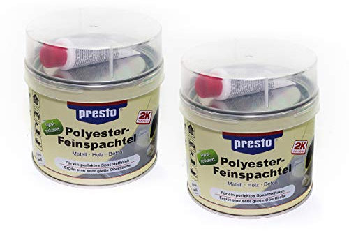 PRESTO 1x 1kg Polyester Feinspachtel 601235