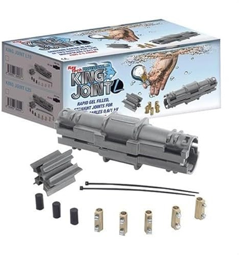 Raytech - Torpedo Gel réticulé IP68 pour étanchéité, 180 x 60 x 60 mm - RAYKJOINTL10