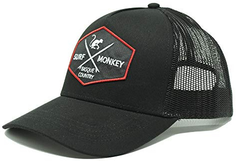 DRESSED IN MUSIC PLAY WITH ME Trucker Kappe - Halbrunder Schirm - Snapback-Verschluss - 5-Panel Design - Herren Einheitsgröße