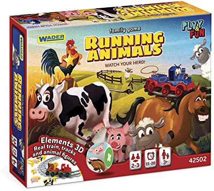 Wader Play & Fun Animali in fuga gioco da tavolo