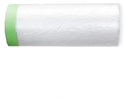 Película protectora autoadhesiva duradera a prueba de polvo para alfombras, 240 cm x 14 m, rollo protector de suelo transparente para muebles/pintura automotriz