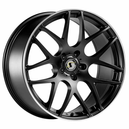 Schmidt Felge Gambit 10.0Jx20 ET50 5x112 SatinBlack Hornpoliert kompatibel mit Mercedes-Benz E-Klasse W213 Coupe + Kabrio