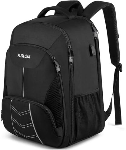 für Ryanair Handgepäck 40x20x25 Handgepäck Rucksack für Flugzeug Klein Reiserucksack Herren Handgepäck Tasche Laptop Rucksack 14 Zoll mit USB Ladeanschluss Reisetasche für Weekender Kurze Tirp,Schwarz
