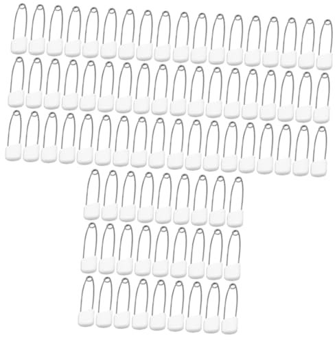 Operitacx 300stücke Sicherheitssicherheitsnadeln Aus Edelstahl Mit Kunststoffkopf Für Windeln Bastelarbeiten Kleiderhalter Langlebig Und Rostfrei