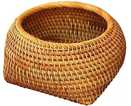Picknickkorb Picknick Korb Aufbewahrungskorb Für Tee, Getrocknete Früchte, Snacks, Frühstück, Picknick, Aufbewahrungskorb, Wohnzimmer-Tablett Picknickkörbchen(8 * 5 * 5.5cm)