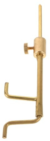 Abaodam Brass Violin Caliper Sound Post Measuring Tool Luthier Precision Violin Measurement Gauge and Repair