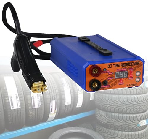 YXZQLOZ LKW-Reifen-Regroover zum Schneiden von Gummi, DC-geringer Energieverbrauch, zum Rillen von neuen/gebrauchten Reifen