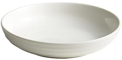 GUHPZA Platos De Cena Plato De Cerámica Plato De Plato Plato Hondo De Hogar Plato De Ensalada Plato Occidental Vajilla De Hotel Juego De Cena,One Color-11inch