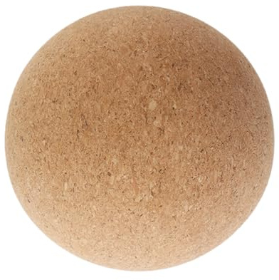 Hoite Fascia Cork Ball Da 80 Mm, Palla Per Massaggio E Terapia Naturale Per Automassaggio, Sport, Fitness E Allenamento