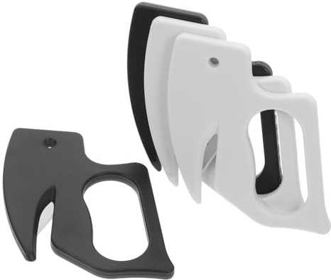 ROMISBABA 4 Pezzi apripacco strumento apertura della posta bel tagliacarte carta taglierina apribuste della mini taglierino piccolo taglierino Mail pp
