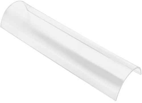 TOBBOMEY Moule à Gâteau Roulé en Acrylique Transparent U Taille Petite 75 CM Support pour Roulés de Pâtisserie Outil de Cuisson Réutilisable pour Confection DIY