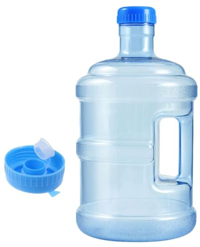 LIGHTAOTAO 5L Camping Water Jug with Spare Lid Portable Outdoor Water Container for Hiking and Travel for Car and Home Use