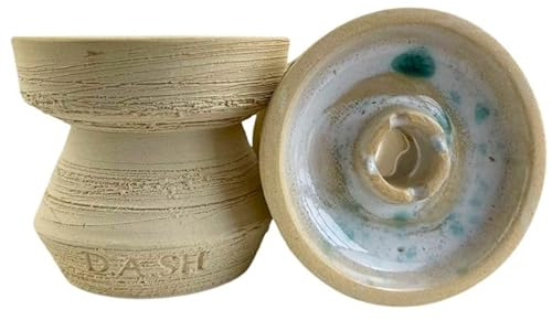 Cazoleta para cachimba BICHOTA TQG - Barro con chamota phunnel - Esmalte que protege y potencia el sabor y rendimiento - Apta para Kaloud y Provost - Fabricación tradicional