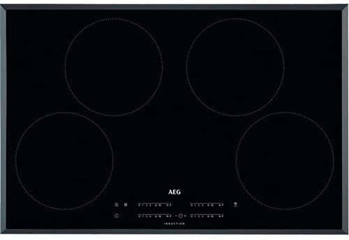 AEG IKB84401FB Integrado Con - Placa (Integrado, Con placa de inducción, Vidrio y cerámica, Negro, 2300 W, Alrededor)