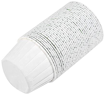 FTVOGUE 100 UNIDS Baking Cups Cupcake Liners, Round Cake Baking Cups Muffin Moldes para Bodas de Fiesta, Decoración de Cumpleaños Papel para Cupcakes(01)
