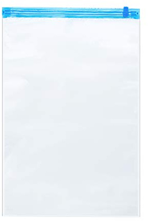 INTIRILIFE 10x Vakuumbeutel in TRANSPARENT 40 x 50 – Vakuum Aufbewahrungsbeutel Kleiderbeutel zum Rollen per Hand geeignet für Kleidung, Bettwäsche UVM.