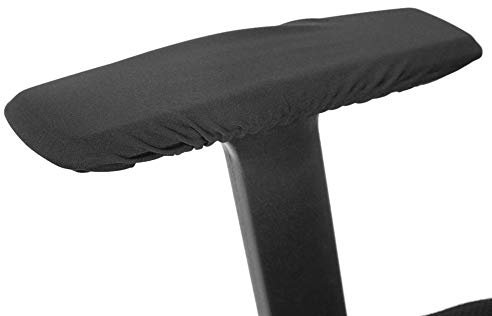 Broco Büro Sessel, 1 Paar abnehmbare Stuhl Armlehne Abdeckungen Elastische Schutz Büro Sessel Cover Black