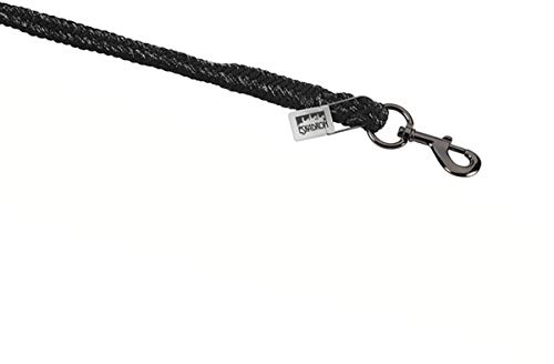 Eskadron Führstrick Platinum Pure Duralastic - Black-Silver