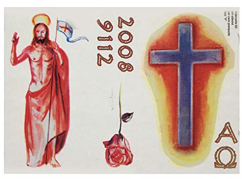 Holyart Velas, cirios, velones: Adhesivo Cirio Pascual mod. V