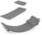 MAMOI® Matte für Balance Board Kinder, Kissen für Balance Board wippe, Balancieren und Gleichgewichtstrainer, Weiche Matte für Balanceboard indoor, Matte ab 1