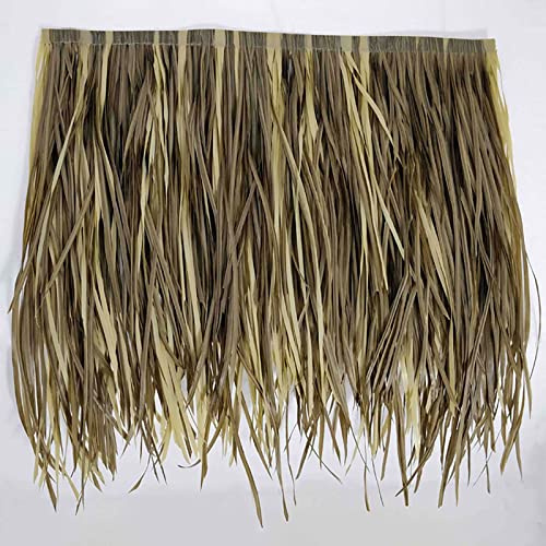 HLILY Paglia Tetto di Palma, Sintetico Paglia Palma Artificiale Tegola, Tetto di Paglia per Tiki Bar Giardino Patio Gazebo Hawaii Casa in Legno(Size:10pcs)