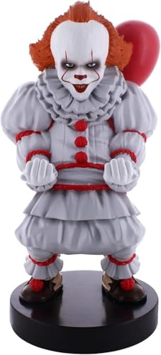 Exquisite Gaming: Warner Bros: Pennywise - Original Mobile Phone & Gaming Controller Holder, Device Stand, Cable Guys, IT Licensed Figure Sammlerfigur Erwachsene & Kinder