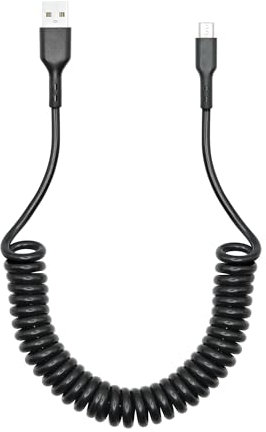 Riertostng Cable de extensión Micro USB de 2 a 4 pies, USB 2.0 A macho a micro USB, cable de carga y transferencia de datos, para teléfonos inteligentes, tabletas y otros dispositivos con conector