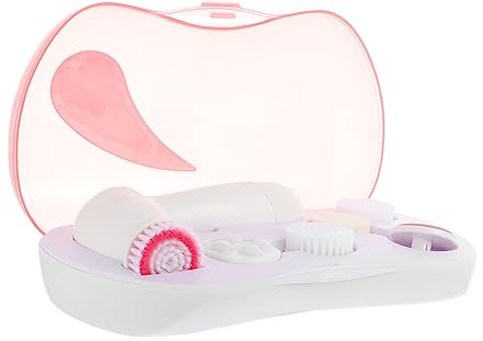 Healeved Spazzola Elettrica Per La Pulizia Del Viso Con 2 Modalità - Pulizia Del Viso - Rosy - Scrub Profondo Per Una Pelle Radiosa