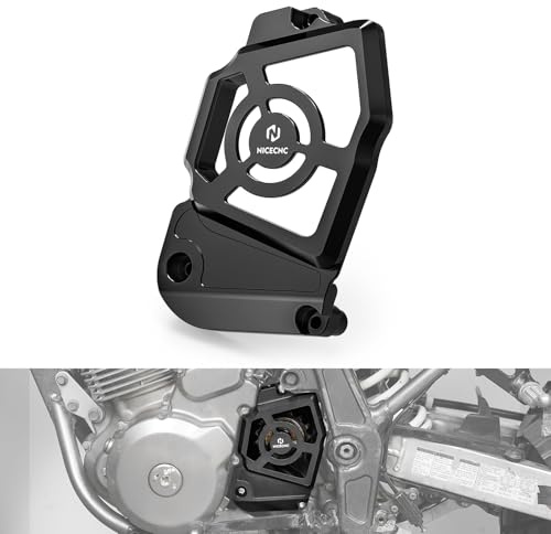 NICECNC Motorrad-Kettenschutz, Motorrad-Kettenschutzabdeckung, Kettenschutz, Compatible with Suzuki DR650S/SE 1996-2024, Ersatz für 11361-32E00, Schwarz