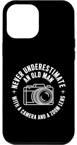 Photographer Camera Funny Photography Humor for Grandpa Case for iPhone 12 Pro Max