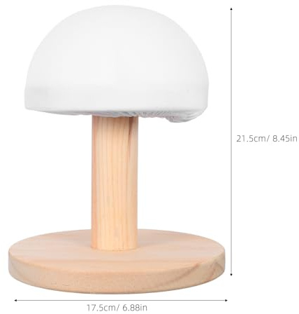 DIYEAH Tabouret de Repassage Rond Bois Massif avec Coussin Rembourré Planche à Repasser Mini pour Soutien-gorge et Vêtements Outil Multifonction Ergonomique pour Couture et Usage