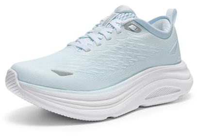 ALLSWIFIT Women's Walking Shoes Cushion Running Tennis Comfortable Arch Support Breathable Lightweight Gym Workout Athletic Fashion Sneakers StediCloud Lite,Size 7.5,Blue,SARS26004W