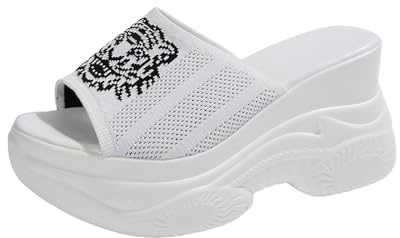 Sandales a Plateforme Sandales Femme Été Mode Sandale De Sangles Réglables Chaussures Orthopediques Pantoufles De Plage Chaussures Piscine Compensées Sandale Confortable Femme Ete Confortable