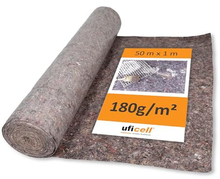 easypaint® PREMIUM Malervlies 50 m² - Malerabdeckvlies Schutzvlies mit PE Anti Rutsch Beschichtung - Gewicht: 180 g/m² - Abdeckvlies ist der perfekte Oberflächenschutz für Bodenbeläge - 50 m² Rolle