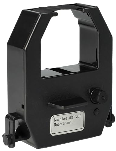 vhbw färgband nylonband bläckband passar till stechwatch Amano BX6000, CP3000, EX3000N, EX4000, EX5000N, NS5100 ersätter CE-315150, CE-315152