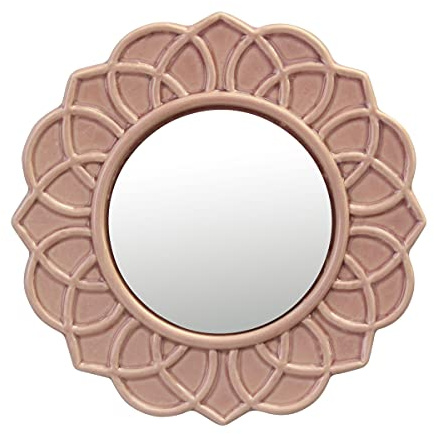 Stonebriar Dusty Rose Wandspiegel, 22,9 cm