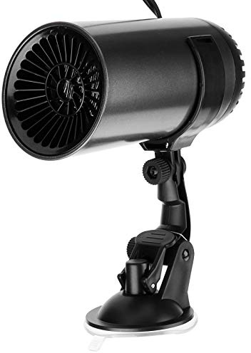Dilwe Autokühlungs-Heizlüfter, 150 W Auto-Entfroster, 12 V Auto-Zigarettenanzünder, Geeignet für Auto, Camping